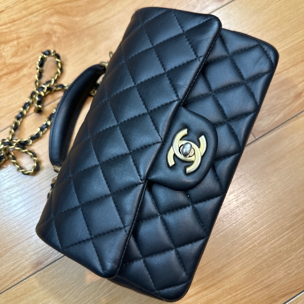 Chanel mini top handle